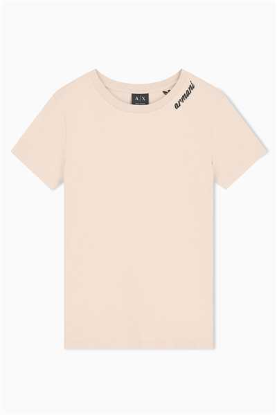 Armani Exchange Kadın Bisiklet Yaka T-Shirt