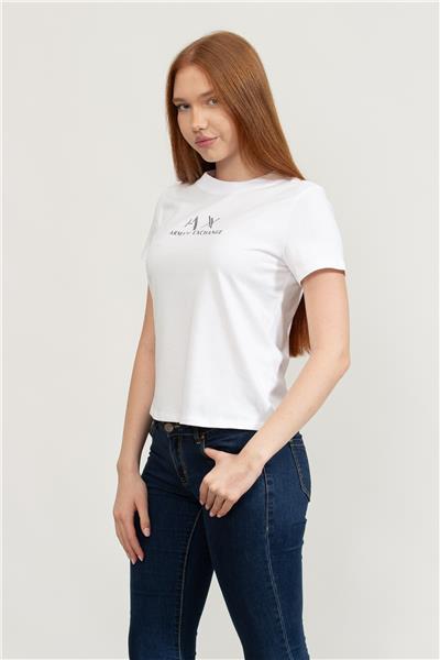 Armani Exchange Kadın Bisiklet Yaka T-Shirt