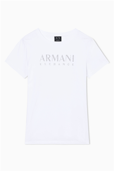 Armani Exchange Kadın Bisiklet Yaka T-Shirt