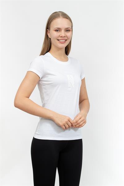 Armani Exchange Kadın Bisiklet Yaka T-Shirt