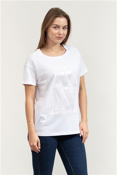 Armani Exchange Kadın Bisiklet Yaka T-Shirt