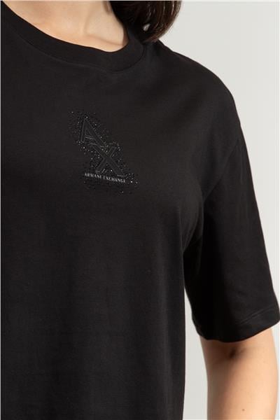 Armani Exchange Kadın Bisiklet Yaka T-Shirt