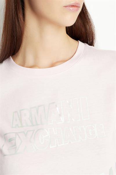 Armani Exchange Kadın Bisiklet Yaka T-Shirt