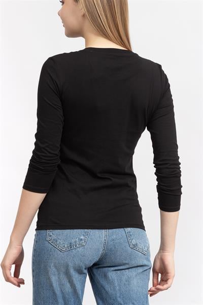 Armani Exchange Kadın Bisiklet Yaka T-Shirt