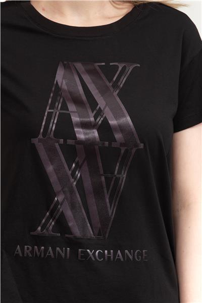 Armani Exchange Kadın Bisiklet Yaka T-Shirt