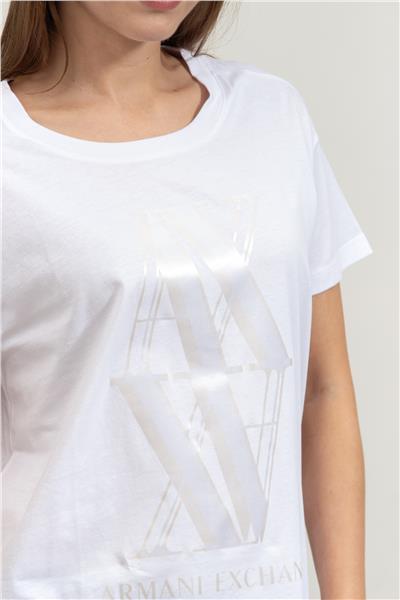 Armani Exchange Kadın Bisiklet Yaka T-Shirt