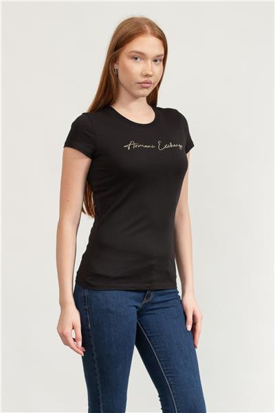 Armani Exchange Kadın Bisiklet Yaka T-Shirt