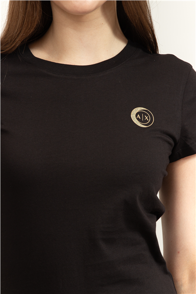 Armani Exchange Kadın Bisiklet Yaka T-Shirt