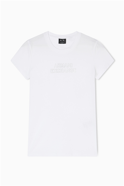 Armani Exchange Kadın Bisiklet Yaka T-Shirt