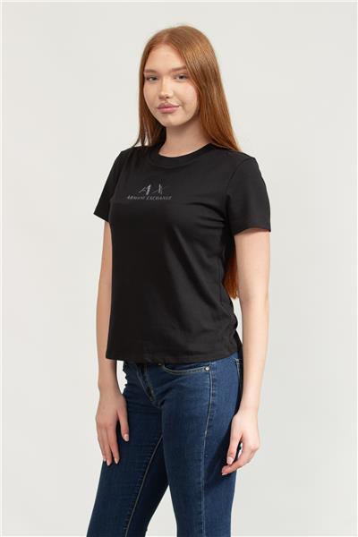 Armani Exchange Kadın Bisiklet Yaka T-Shirt