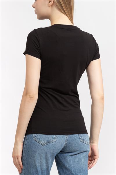 Armani Exchange Kadın Bisiklet Yaka T-Shirt