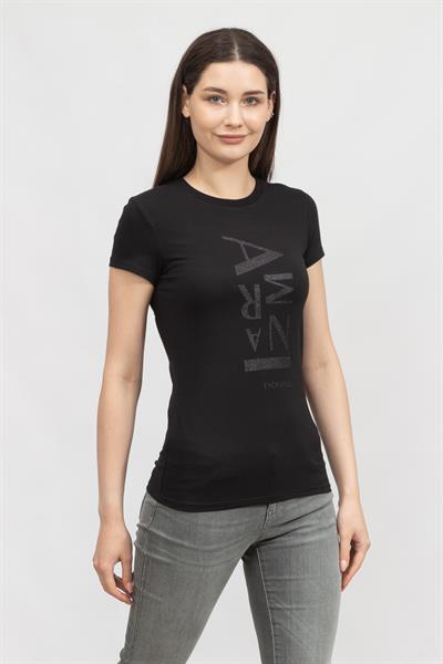 Armani Exchange Kadın Bisiklet Yaka T-Shirt