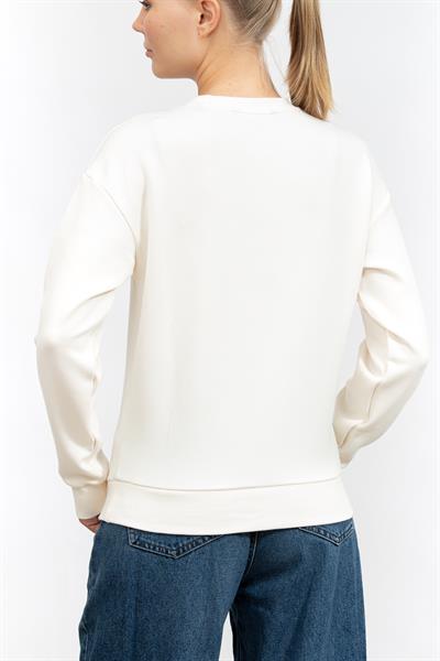 Armani Exchange Kadın Fermuarlı Sweatshirt