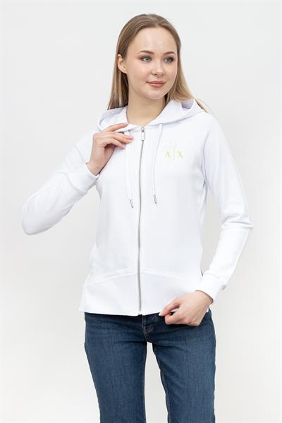 Armani Exchange Kadın Fermuarlı Sweatshirt