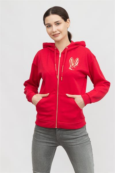 Armani Exchange Kadın Fermuarlı Sweatshirt