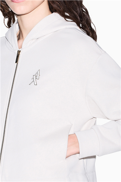 Armani Exchange Kadın Fermuarlı Sweatshirt