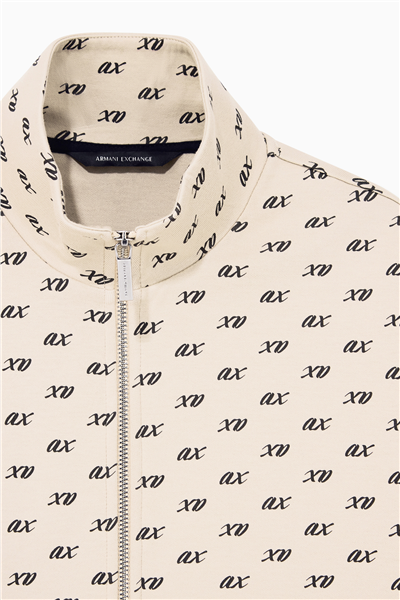 Armani Exchange Kadın Fermuarlı Sweatshirt