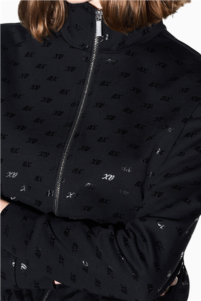 Armani Exchange Kadın Fermuarlı Sweatshirt