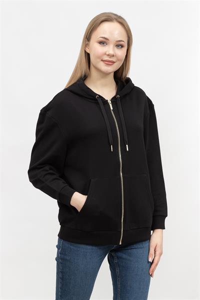 Armani Exchange Kadın Fermuarlı Sweatshirt