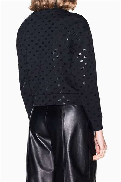 Armani Exchange Kadın Fermuarlı Sweatshirt