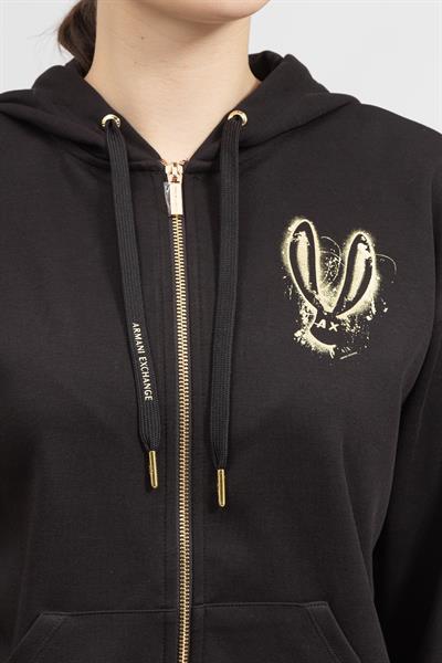 Armani Exchange Kadın Fermuarlı Sweatshirt