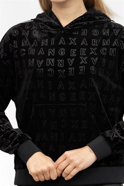 Armani Exchange Kadın Fermuarlı Sweatshirt