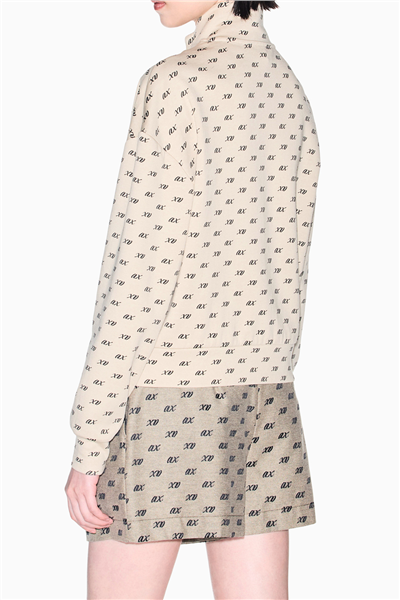 Armani Exchange Kadın Fermuarlı Sweatshirt