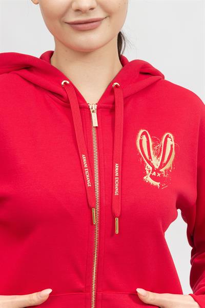 Armani Exchange Kadın Fermuarlı Sweatshirt