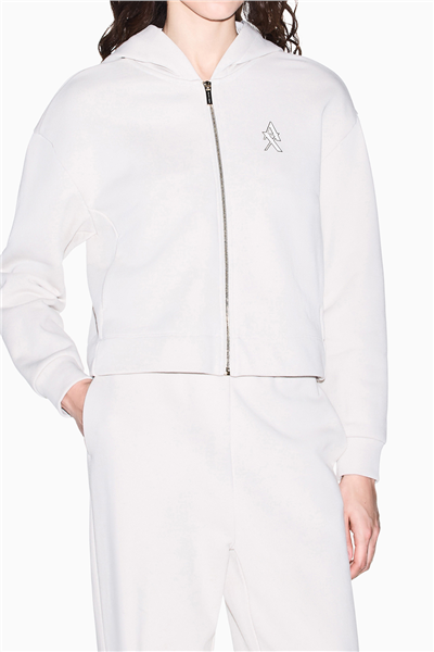 Armani Exchange Kadın Fermuarlı Sweatshirt