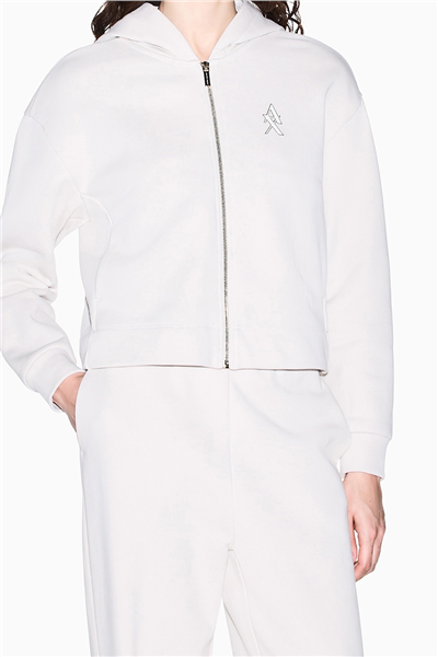 Armani Exchange Kadın Fermuarlı Sweatshirt