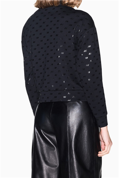 Armani Exchange Kadın Fermuarlı Sweatshirt
