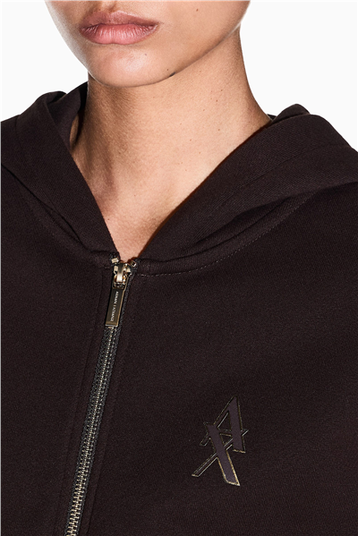 Armani Exchange Kadın Fermuarlı Sweatshirt