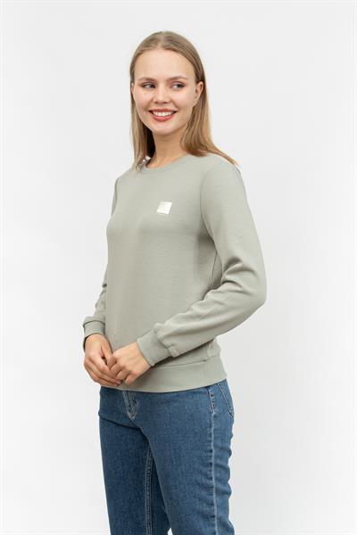 Armani Exchange Kadın Fermuarlı Sweatshirt