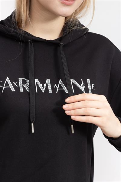 Armani Exchange Kadın Kapüşonlu Sweatshirt