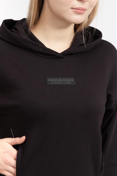 Armani Exchange Kadın Kapüşonlu Sweatshirt