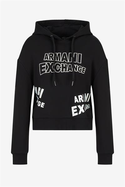 Armani Exchange Kadın Kapüşonlu Sweatshirt