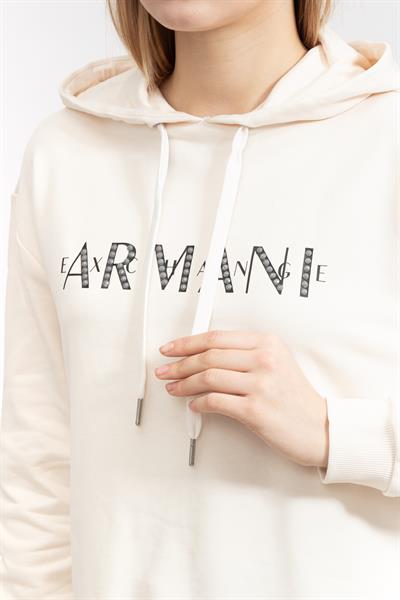 Armani Exchange Kadın Kapüşonlu Sweatshirt