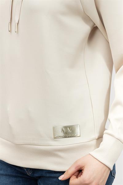 Armani Exchange Kadın Kapüşonlu Sweatshirt