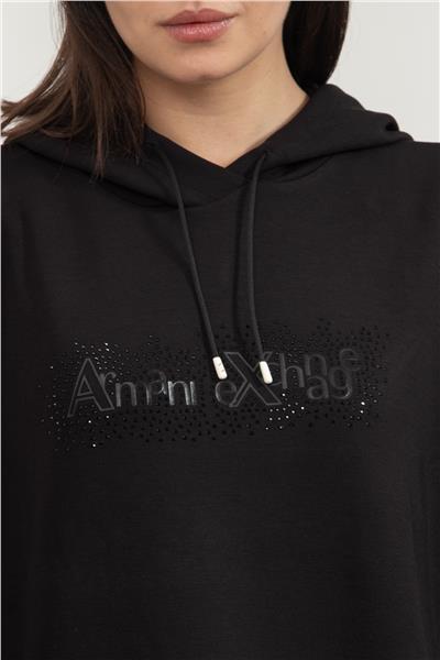 Armani Exchange Kadın Kapüşonlu Sweatshirt
