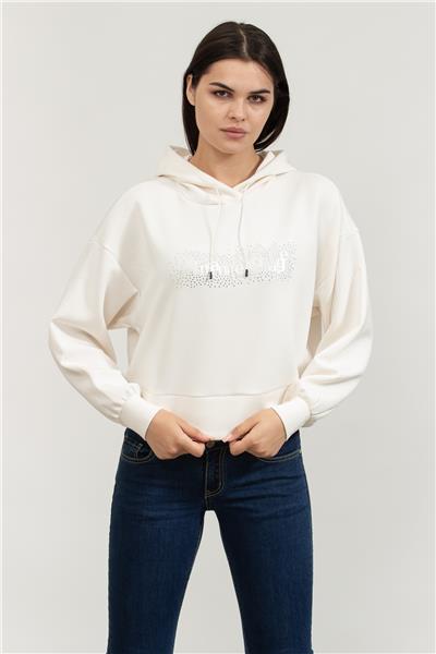 Armani Exchange Kadın Kapüşonlu Sweatshirt