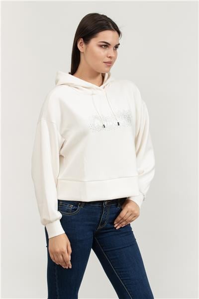Armani Exchange Kadın Kapüşonlu Sweatshirt