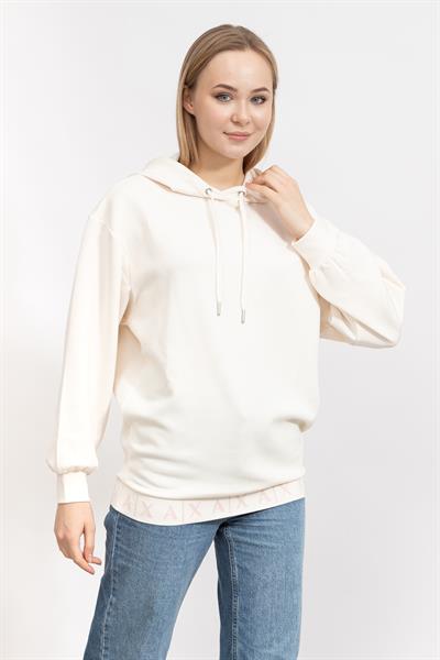 Armani Exchange Kadın Kapüşonlu Sweatshirt