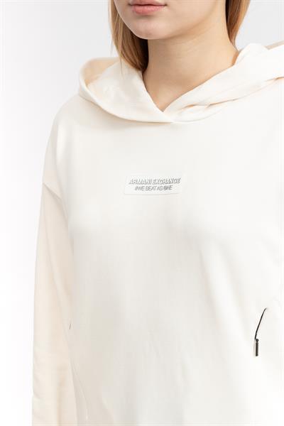 Armani Exchange Kadın Kapüşonlu Sweatshirt