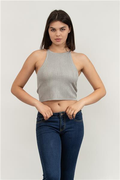 Armani Exchange Kadın Kolsuz Triko