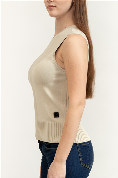 Armani Exchange Kadın Kolsuz Triko