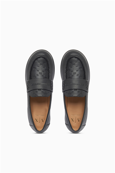 Armani Exchange Kadın Loafer Siyah