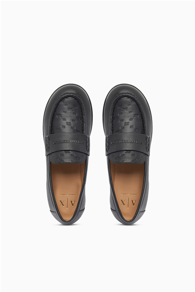 Armani Exchange Kadın Loafer Siyah