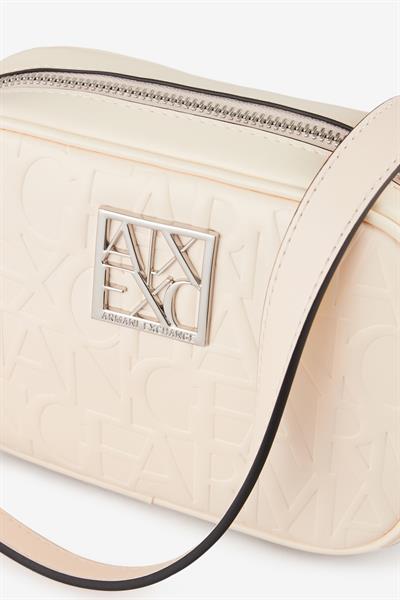 Armani Exchange Kadın Mini Omuz Çantası Ten Rengi