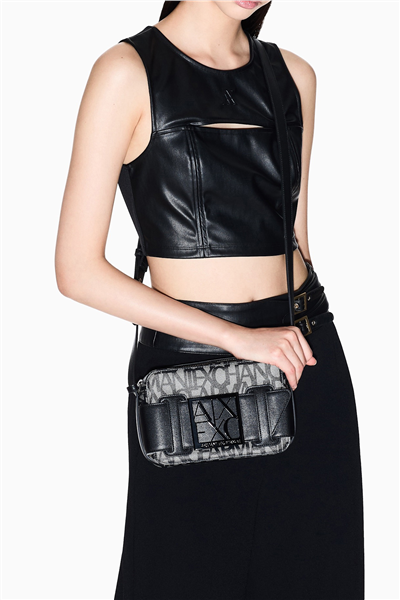 Armani Exchange Kadın Mini Omuz Çantası Bej