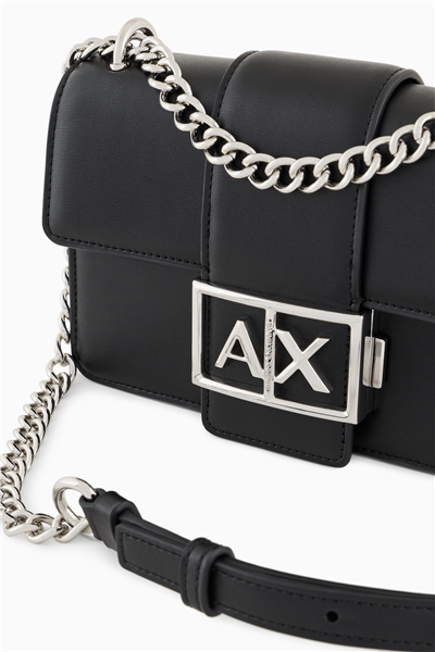 Armani Exchange Kadın Mini Omuz Çantası Siyah